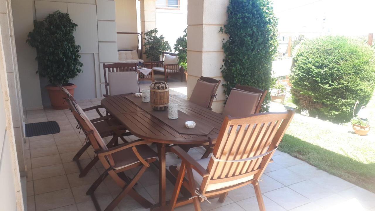 Modern Villa In Chania Perivolia  Bagian luar foto