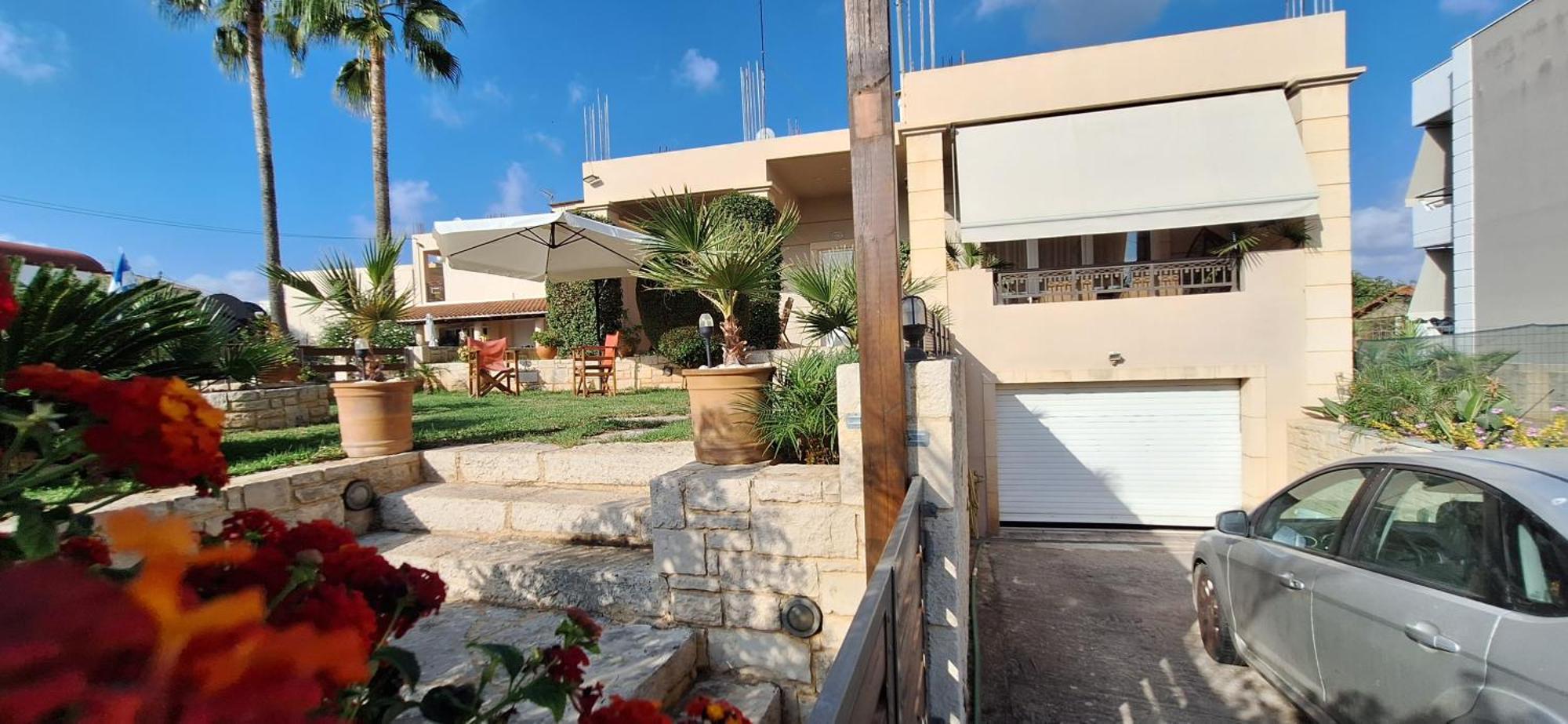 Modern Villa In Chania Perivolia  Bagian luar foto