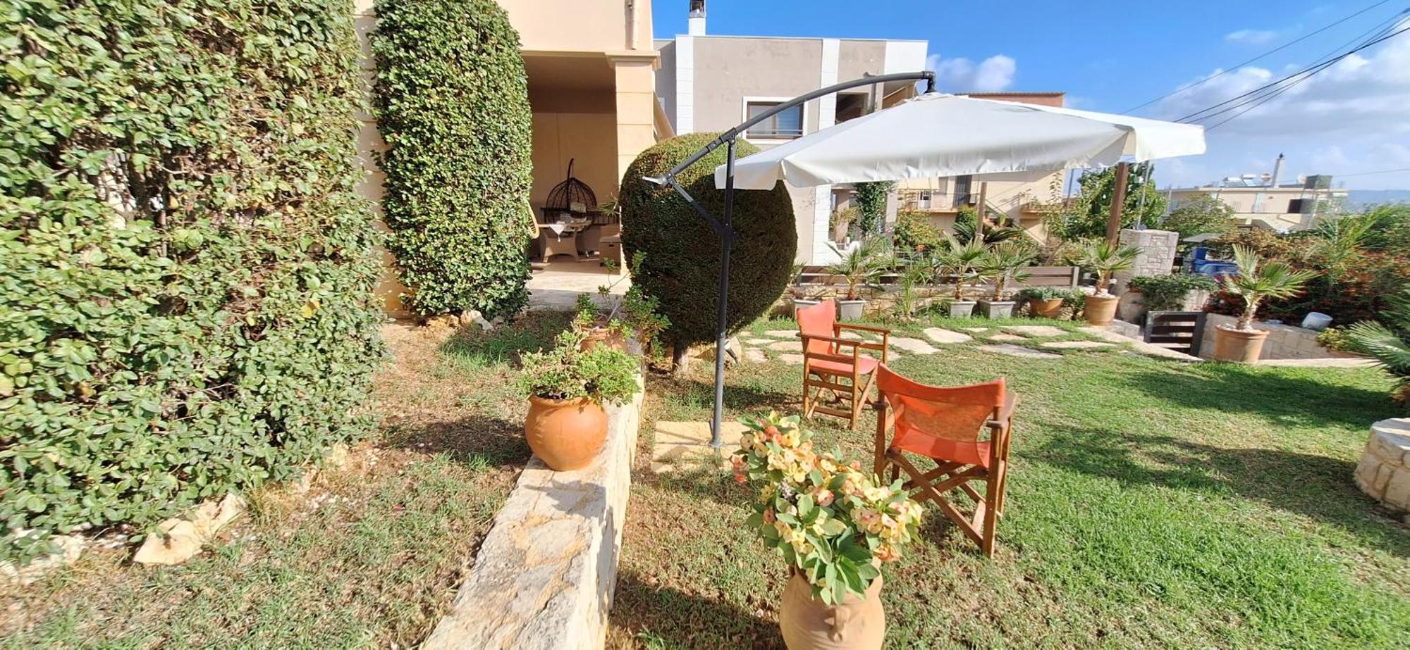 Modern Villa In Chania Perivolia  Bagian luar foto