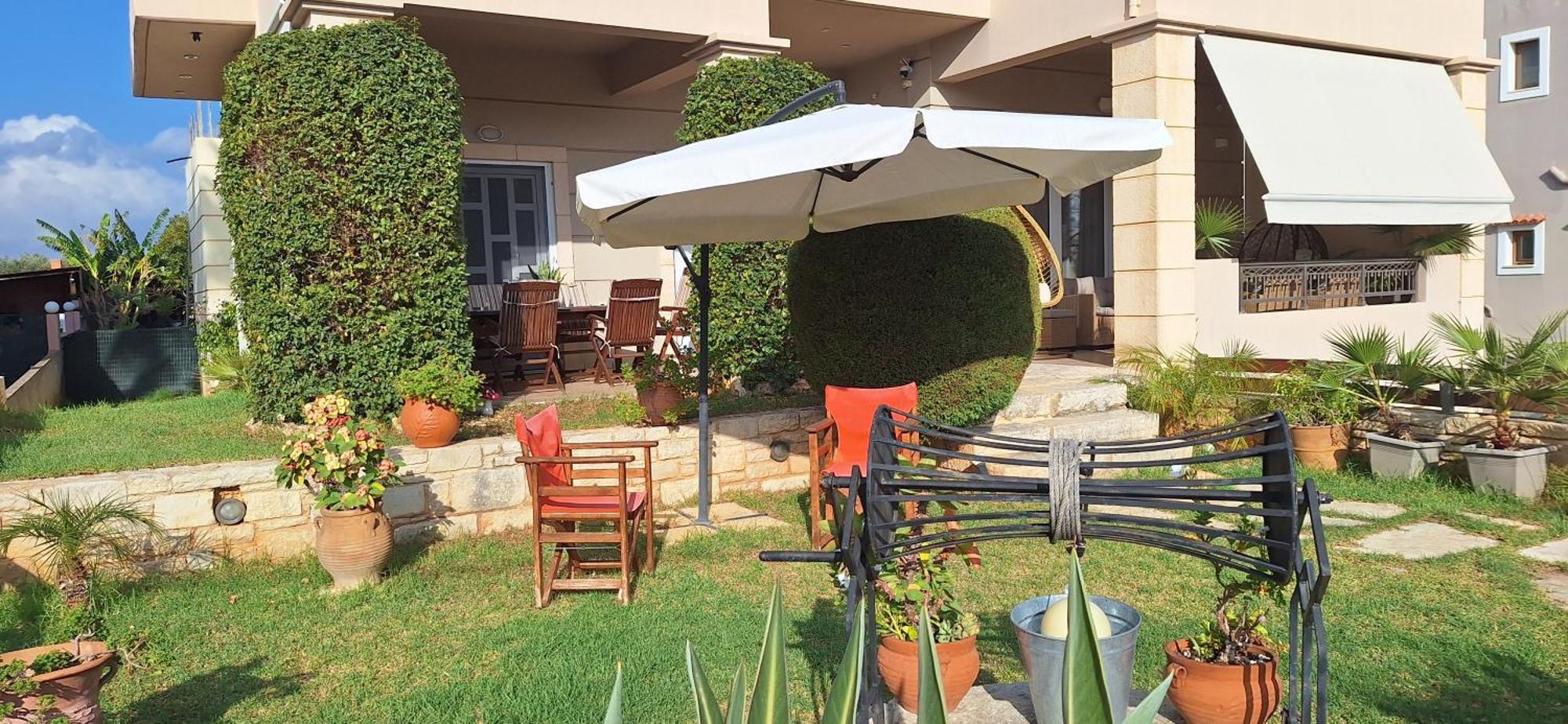 Modern Villa In Chania Perivolia  Bagian luar foto