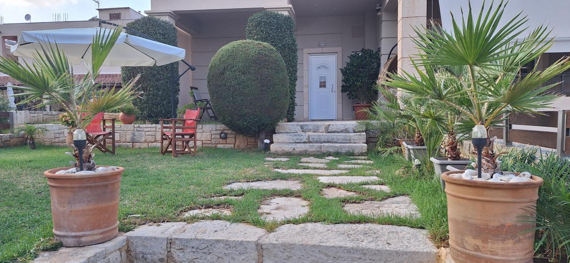 Modern Villa In Chania Perivolia  Bagian luar foto