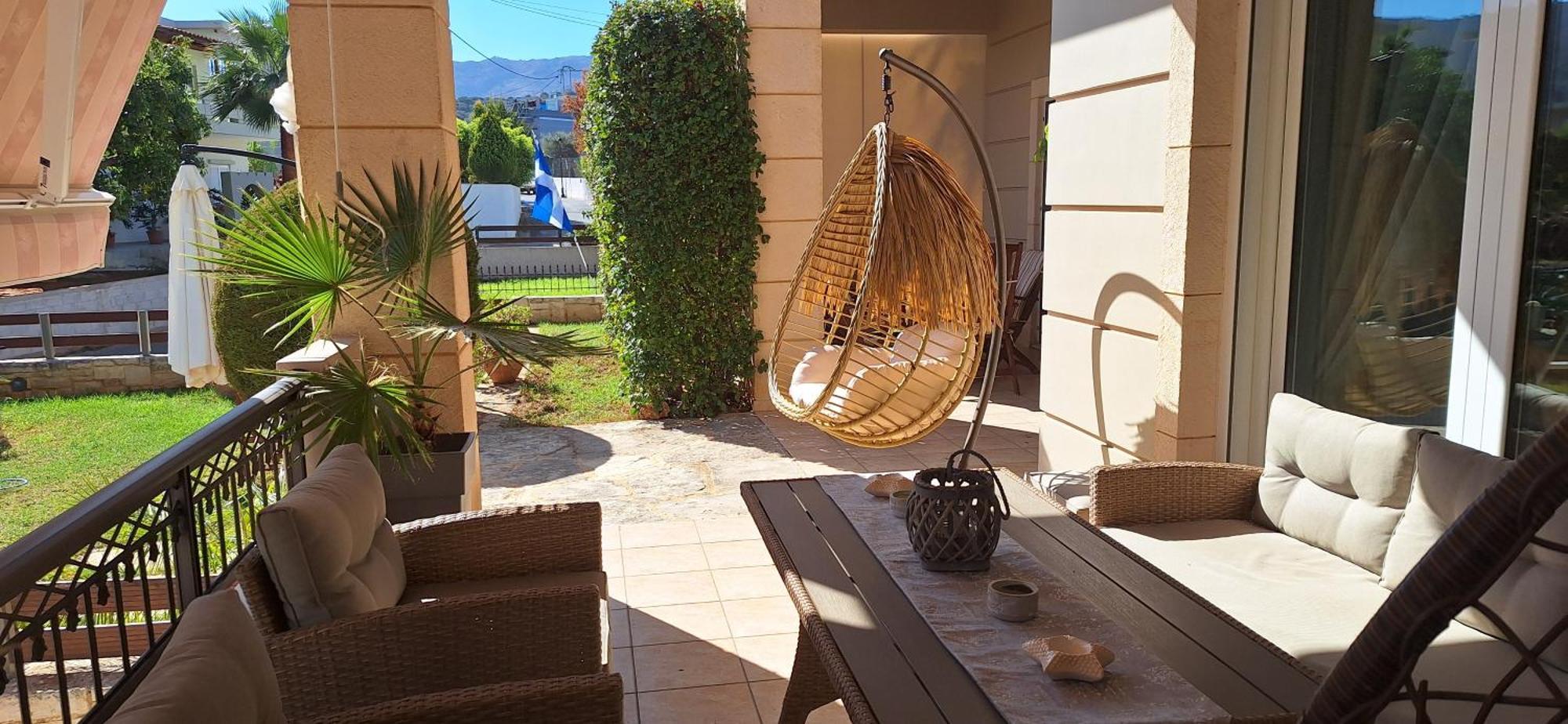 Modern Villa In Chania Perivolia  Bagian luar foto