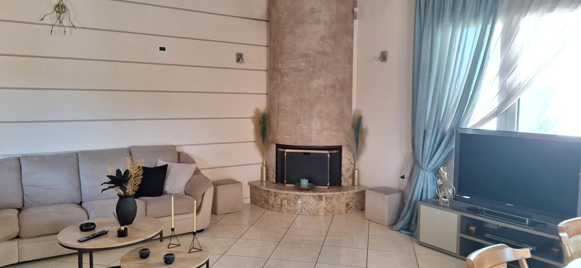 Modern Villa In Chania Perivolia  Bagian luar foto